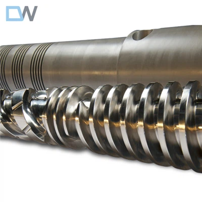 Набір паралельних подвійних шнеків для екструзії RPVC CPVC